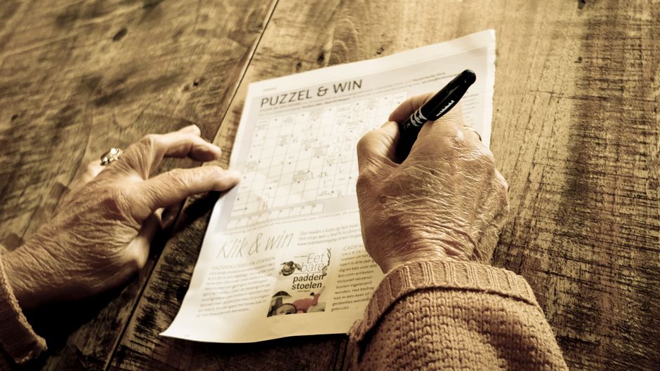 senior puzzle loesen demenz beschaeftigung kognitive aktivierung zuhause